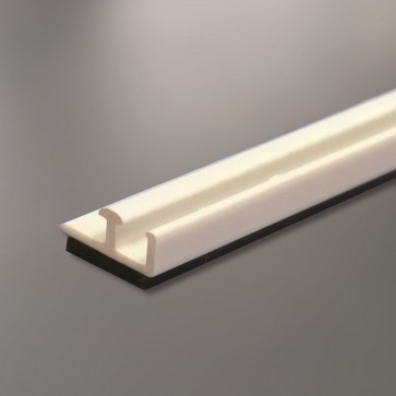 Rail large blanc magnétique 1325 mm