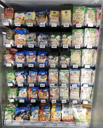 KIT EASYFACING pour pâtes fraiches - 1 élément - 5 niveaux - Lg 1240 mm - Prof 460 mm