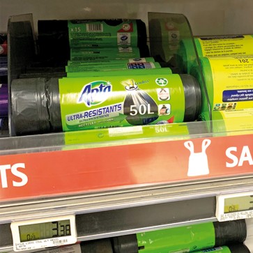 Kit merch DPH éponge + sac poubelle