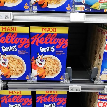 Kit EASYPUSH pour boite de Céréales - 1 élément - 5 niveaux - Lg 1330 mm