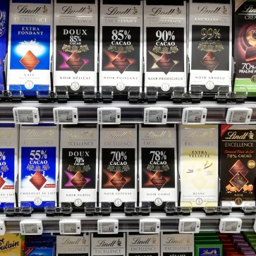 KIT EASYPUSH pour Tablette de chocolat - 1 élément - 7 niveaux - Lg 1000 mm