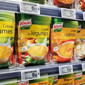 KIT EASYPUSH pour Soupes déshydratées - 1 élément - 9 niveaux - Lg 1330 mm