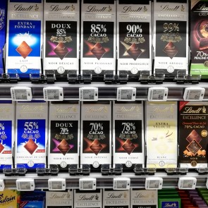 KIT EASYPUSH pour Tablette de chocolat - 1 élément - 7 niveaux - Lg 1000 mm