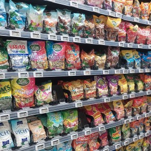 KIT EASYPUSH pour Confiserie de sucre - 1 élément - 8 niveaux - Lg 1330 mm