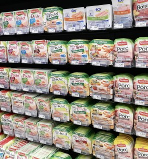 KIT EASYFACING pour jambon cuit - 1 élément - 5 niveaux - Lg 1240 mm - Prof 400 mm