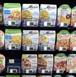 KIT EASYFACING pour plat cuisiné sec - 1 élément - 7 niveaux - Lg 1000 mm - Prof 400 mm